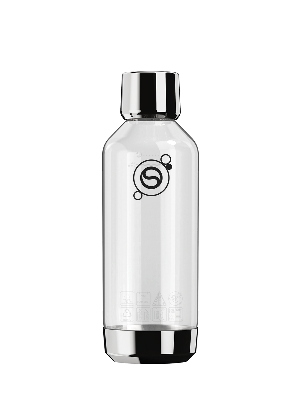 Fizz & Refresh 1L Pullo Metallinen